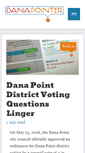 Mobile Screenshot of danapointer.com
